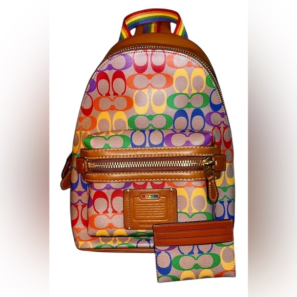 coach academy backpack in signature canvas Outlet Court With Bow Print For adventures near and far our Charter is an old COACH Academy Backpack In Signature